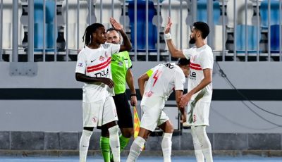 الزمالك يضرب وادي دجلة بهدف نظيف في الشوط الأول