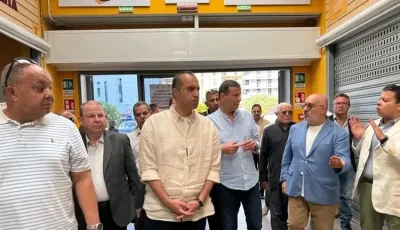 وزيرا الزراعة والشؤون النيابية يختتمان زيارتهما لإيطاليا بتفقد “سوق اليوم الواحد”