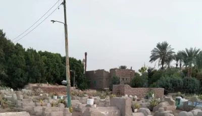 مبادرة شبابية غرب الأقصر لتنظيف المقابر من الأعمال السحرية والأعشاب