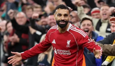 صلاح سجل هدفًا.. ليفربول يتقدم على أتلتيكو مدريد بثنائية في الشوط الأول