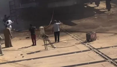 إصابة شاب إثر نشوب حريق بإحدى الذهبيات الخشبية بالأقصر أثناء صيانتها