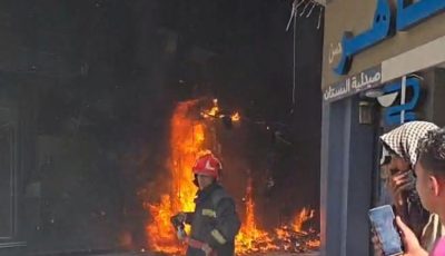 اندلاع حريق بمصنع غزل ونسيج بالمحلة ووفاة 7 وإصابه 30 آخرين