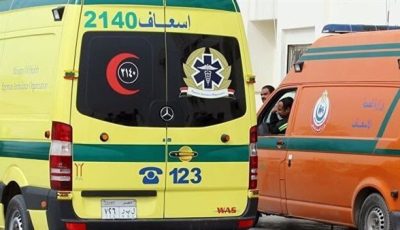 تفاصيل مصرع شخص وإصابة 12 آخرين إثر تصادم سيارتي ميكروباص أمام مجمع البترول بالإسكندرية