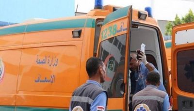مصرع شخص وإصابة 4 آخرين في حريق شقة سكنية بسوهاج| بث مباشر