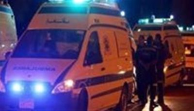 مصرع وإصابة 5 أشخاص إثر تصادم سيارتين نقل محملتين بالبلوك الحجري في المنيا| بث مباشر