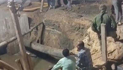 انقطاع المياه عن المحلة الكبرى لمدة 10 ساعات لتجديد خط المياه الرئيسي| بث مباشر