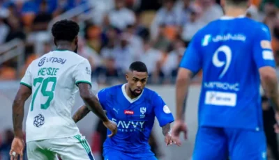 موعد مباراة أهلي جدة والهلال والقنوات الناقلة في دوري روشن السعودي