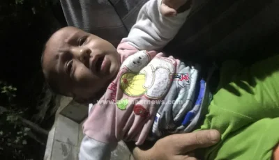 العثور على رضيع لقي بالشارع في المنوفية