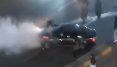 ماس كهربي.. حريق يلتهم سيارة ملاكي بالمحلة الكبرى