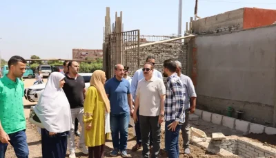 بـ 90 مليون جنيه.. محافظ المنوفية يتفقد إنشاءات المدارس الجديدة بحي شرق شبين الكوم