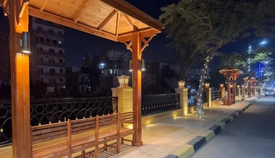 ضبط مواطن متلبسا بسرقة كشافات الإنارة الحديثة بكورنيش المنوفية