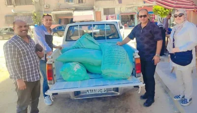 تموين بورسعيد: ضبط حصص تموينية مدعمه بأحد المخابز بغرض التربح غير المشروع