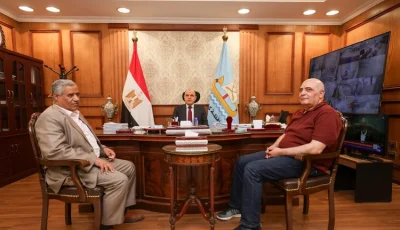 محافظ كفرالشيخ يناقش تطوير شبكات الكهرباء ودعم المشروعات الجارية مع رئيس منطقة كهرباء الدلتا