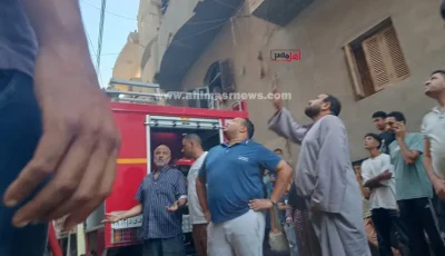 حريق محدود في منزل بطامية بسبب ماس كهربائي دون إصابات