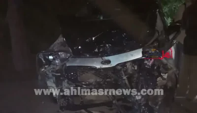 إصابة 11 شخصًا في انقلاب ميكروباص بالبحيرة