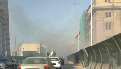 قوات الحماية المدنية تسيطر على حريق محدود في مخلفات أسفل كوبري أكتوبر