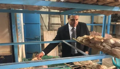 ضبط مخالفات تموينية في حملات مكثفة على المخابز .بالإسماعيلية