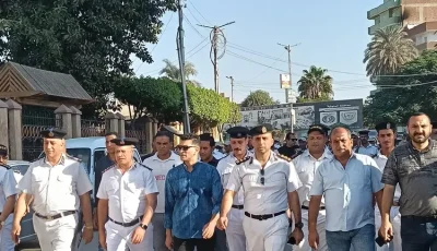 رفع 135 حاله إزالة فورية و25 حاله ضبط و20 محضر إشغال طريق خلال حملة مكبرة بالمنوفية