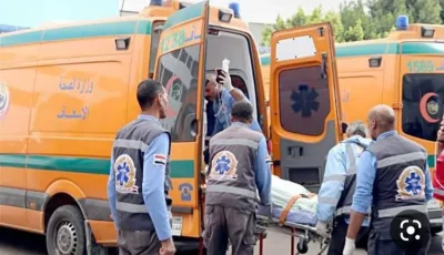وفاة وإصابة 4 أشخاص إثر اصطدام سيارة بتوك توك بالأقصر