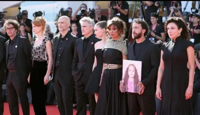 استقبال مؤثر لفيلم صوت هند رجب في عرضه العالمي الأول بمهرجان فينيسيا