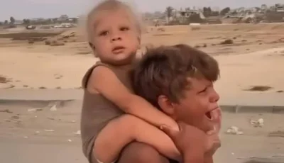 قعدنا 3 أيام نبحث عنهم.. اللجنة المصرية لإغاثة أهل غزة تكشف تفاصيل العثور على طفلي طريق رشيد