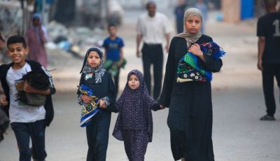 تقديرات أمنية بإجلاء أكثر من 300 ألف فلسطيني من مدينة غزة