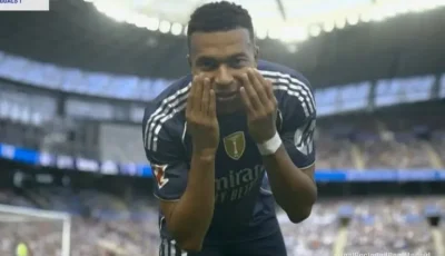 ريال مدريد ينهي الشوط الأول متقدمًا بثنائية أمام ريال سوسيداد في الشوط الأول