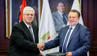 محافظ البنك المركزي المصري ووزير التعليم العالي يوقعان بروتوكولي تعاون لتوفير منح جامعية للطلاب المتفوقين
