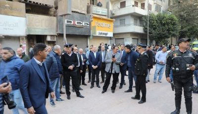 محافظ القاهرة يتفقد انتظام العمل بموقف أحمد حلمي بعد نقل 12 خط ميكروباص