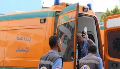 أسماء مصابي حادث انقلاب سيارة ربع نقل محملة بالعمال بصحراوي المنيا