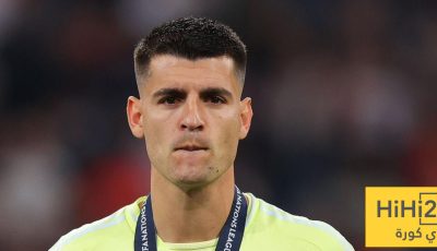 مدرب إسبانيا يدافع عن موراتا