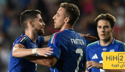 إحصائيات الشوط الأول لمباراة إيطاليا وإستونيا في تصفيات كأس العالم 2026