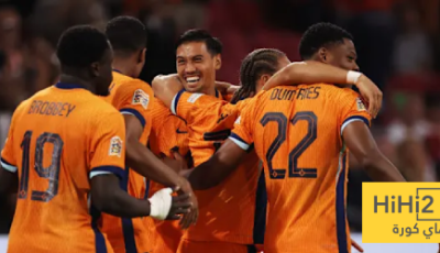 تقييم لاعبي هولندا ضد ليتوانيا في الشوط الأول