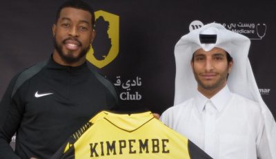 ترحيب قطري خاص بالفرنسي كيمبيمبي