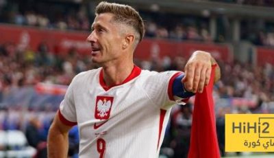 ارقام ليفاندوفسكي مع منتخب بولندا