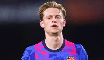 بيان رسمي من برشلونة بشأن إصابة دي يونغ