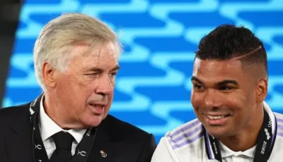 ماذا قال أنشيلوتي عن مستوى كاسيميرو؟