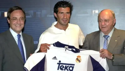 تعليق مثير من لويس فيغو على صفقة انتقاله من برشلونة إلى الريال..!