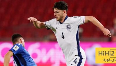 إحصائيات ديكلان رايس أمام صربيا