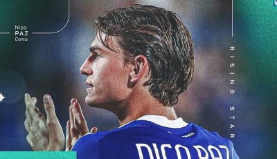 نيكو باز الأفضل في الدوري الإيطالي لشهر أغسطس