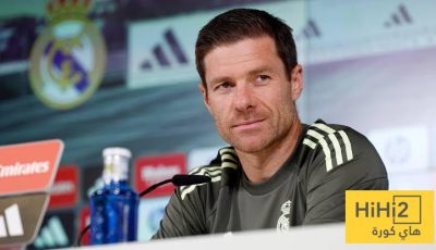 ألونسو يكشف طموح ريال مدريد في دوري أبطال أوروبا