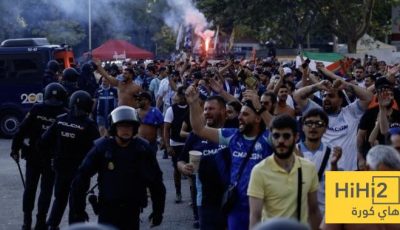 القبض على عدد من مشجعي مارسيليا خارج السانتياجو برنابيو