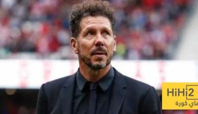 دييغو سيميوني تلقى بطاقة حمراء ضد ليفربول
