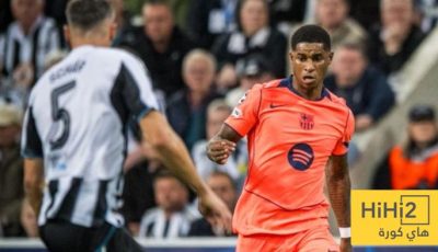 التعادل يحسم الشوط الأول بين برشلونة و نيوكاسل