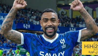 هل يشارك مالكوم مع الهلال أمام ناساف؟