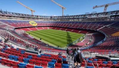 اليويفا يعلن موعد عودة برشلونة للكامب نو في دوري أبطال أوروبا