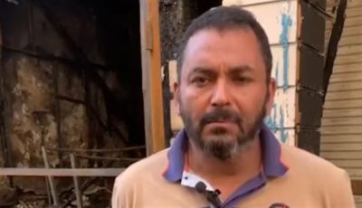 بطل وسط النيران.. محمد صاحب أشهر صورة لاقتحام حريق بورسعيد لإنقاذ زوجة شقيقه يروي التفاصيل
