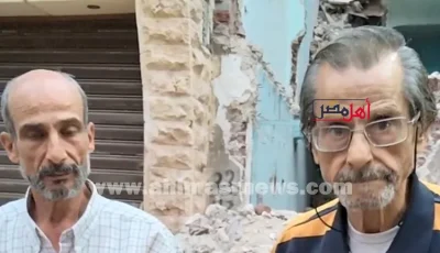 أهالى شارع مولد النبي بالزقازيق المنهارة منازلهم يستغيثون بالرئيس: أصبحنا مشردين