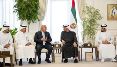 خلال مشاركته في جلوبال ريل 2025.. “كامل الوزير” يلتقي محمد بن زايد ويؤكد عمق العلاقات بين مصر والإمارات