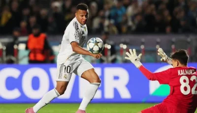 في ليلة تألق مبابي | ريال مدريد يهزم كيرات الكازاخستاني بخماسية في دوري أبطال أوروبا